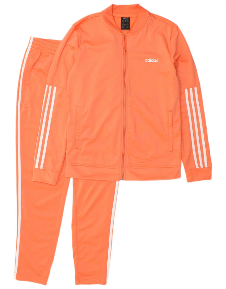 Tuta intera da donna ADIDAS UK 12/14 Poliestere arancione medio
