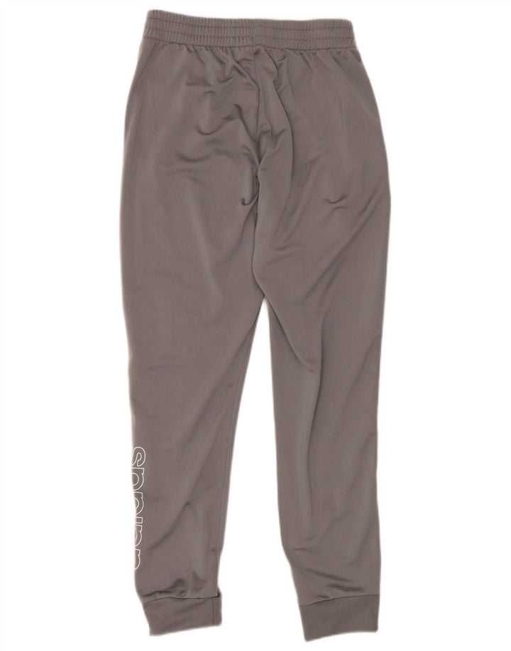 Pantaloni da tuta grafica da uomo Adidas Joggers piccoli in poliestere grigio
