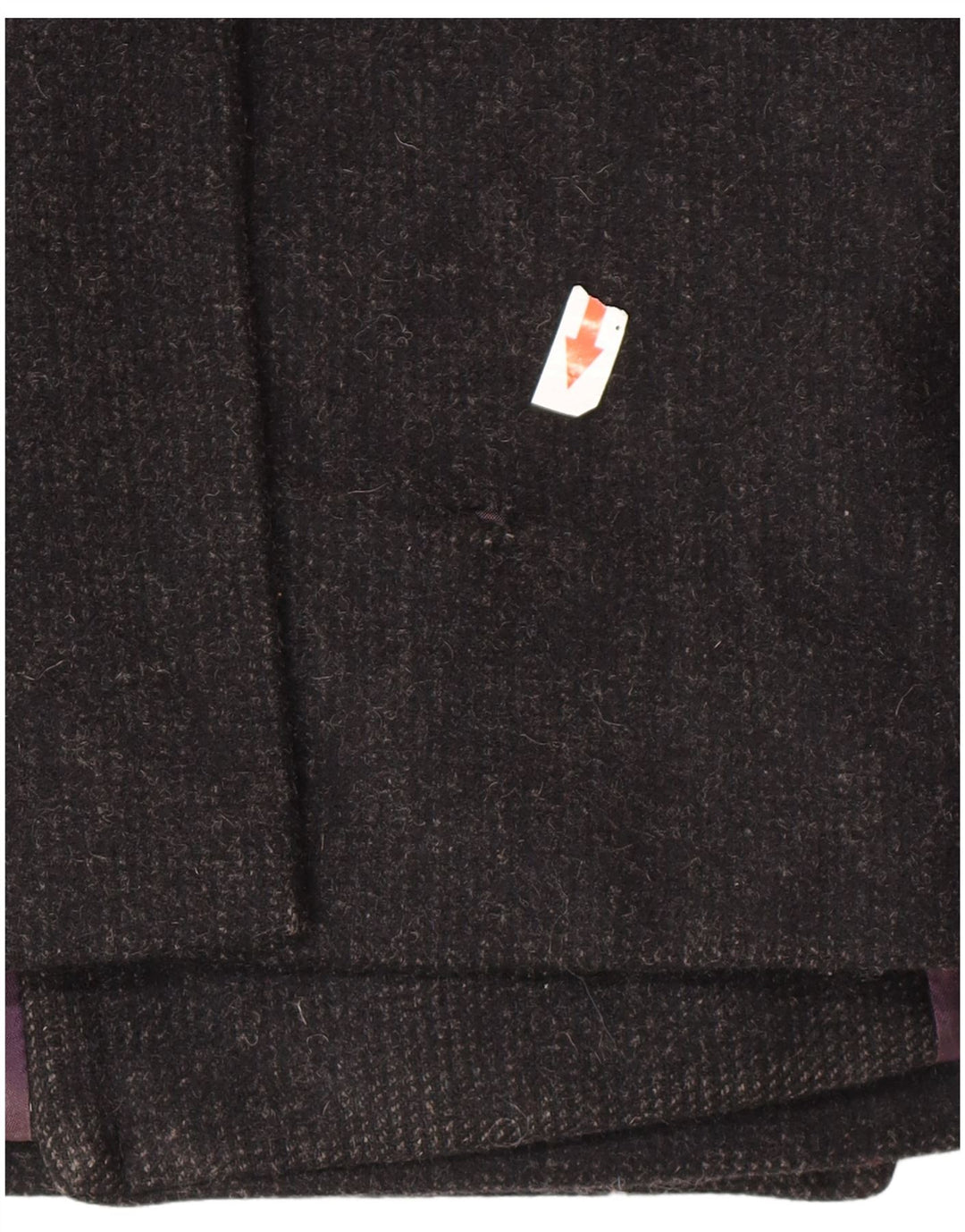 Cappotto da marinaio da uomo Marks & Spencer UK 38 lana nera media
