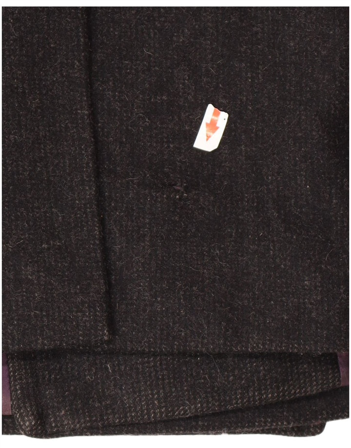 Cappotto da marinaio da uomo Marks & Spencer UK 38 lana nera media