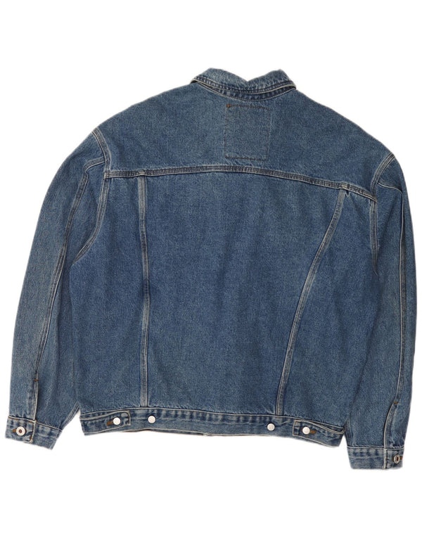 Compagnie Mens Denim Jacket UK 40 Large Blue