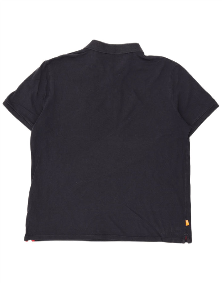 Polo Timberland da uomo vestibilità regolare XL in cotone blu navy