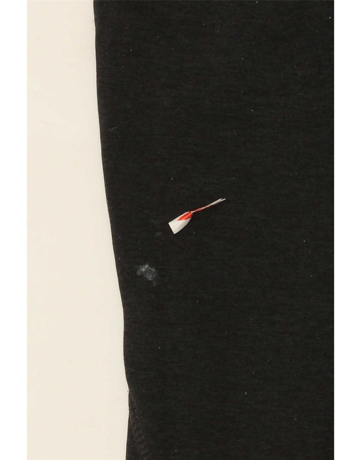 Pantaloni da ginnastica corti da uomo Hurley, pantaloni da jogging, piccoli, in poliestere grigio