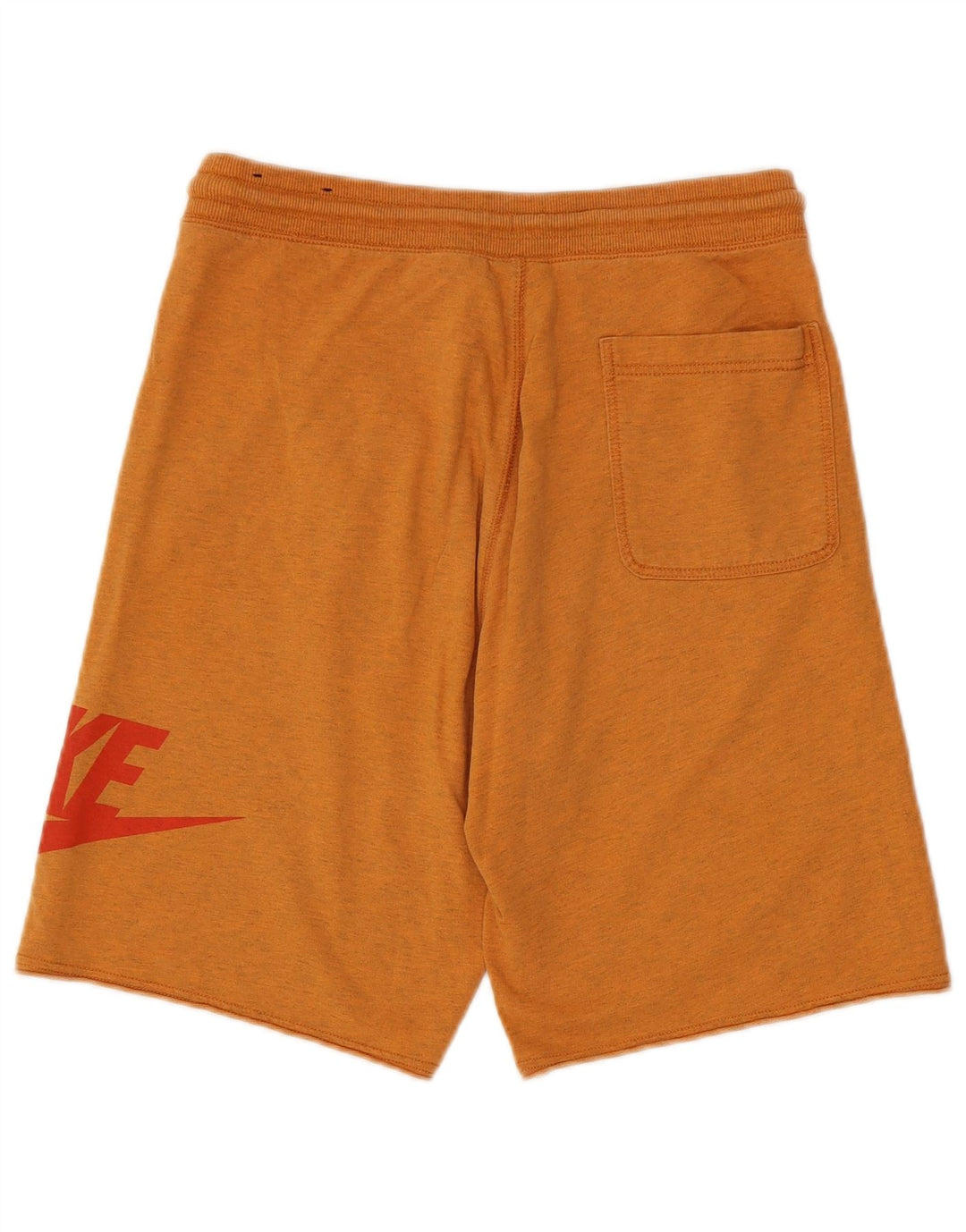 Pantaloncini sportivi grafici Nike da uomo in cotone marrone medio