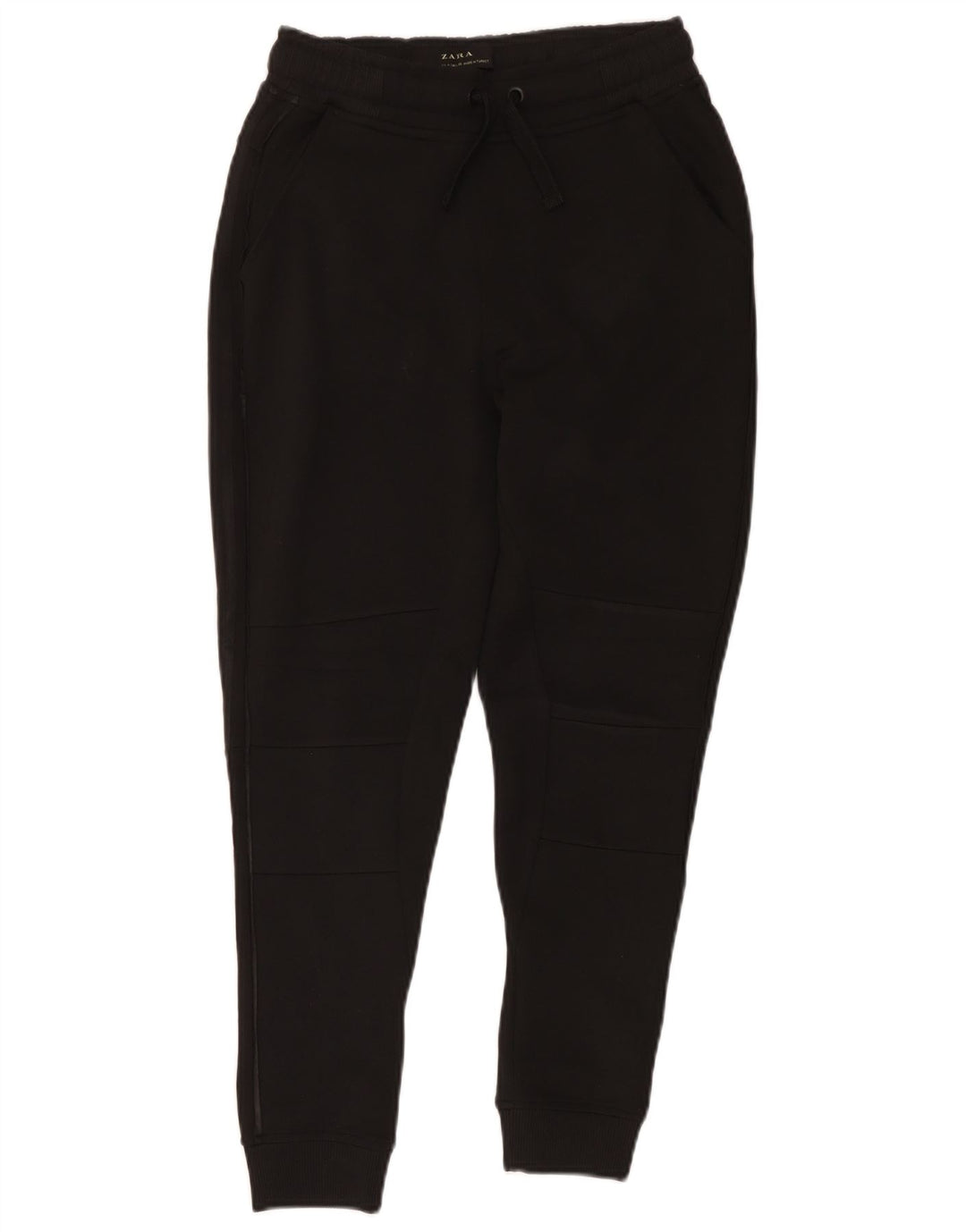 Pantaloni da tuta da uomo Zara Joggers piccoli in poliestere nero