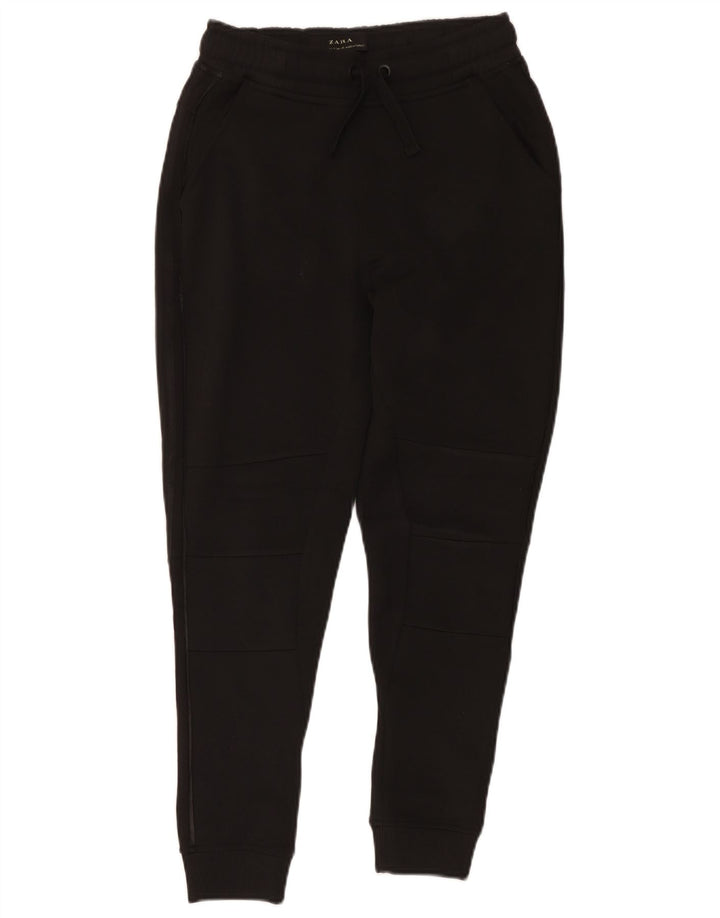 Pantaloni da tuta da uomo Zara Joggers piccoli in poliestere nero
