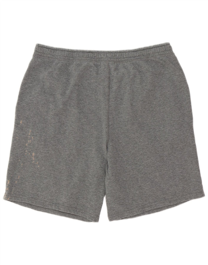 Pantaloncini sportivi da uomo Eddie Bauer XL in cotone chiazzato grigio