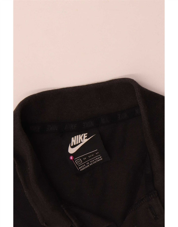Polo Nike Uomo XS in cotone nero