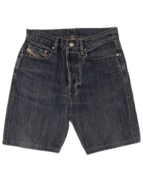 Pantaloncini di jeans da uomo DIESEL W29 piccoli in cotone blu