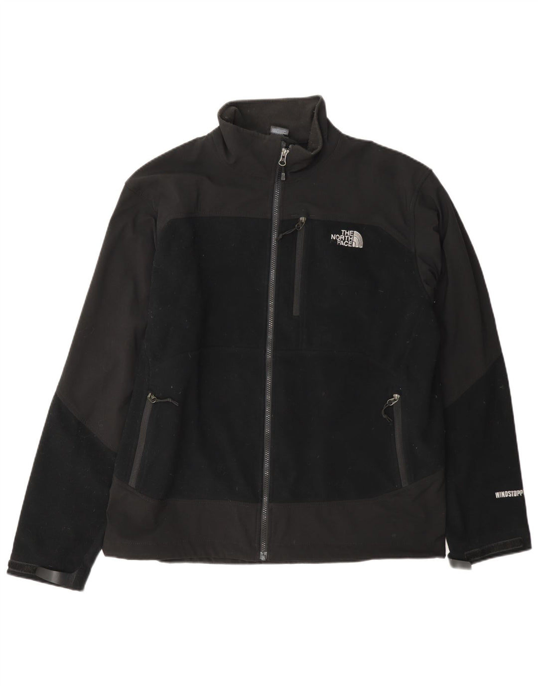 Giacca antipioggia da uomo The North Face UK 40 Large Nero Poliestere a blocchi di colore