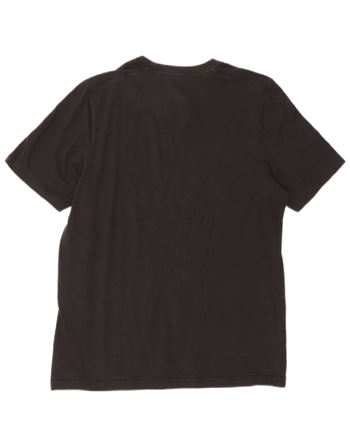 T-shirt grafica ADIDAS da uomo Terrex vestibilità regolare, cotone nero medio