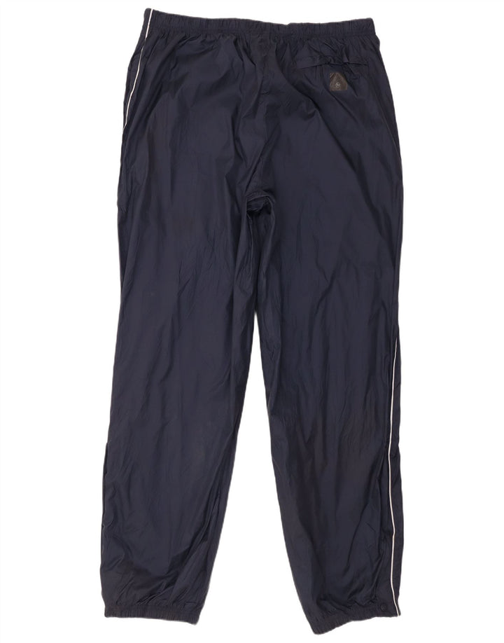 Pantaloni impermeabili da uomo Nautica XL in nylon blu navy