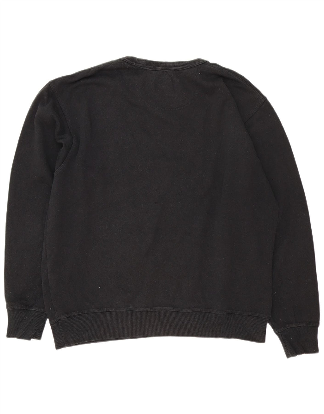 Felpa da uomo Champion Maglione grande in cotone nero