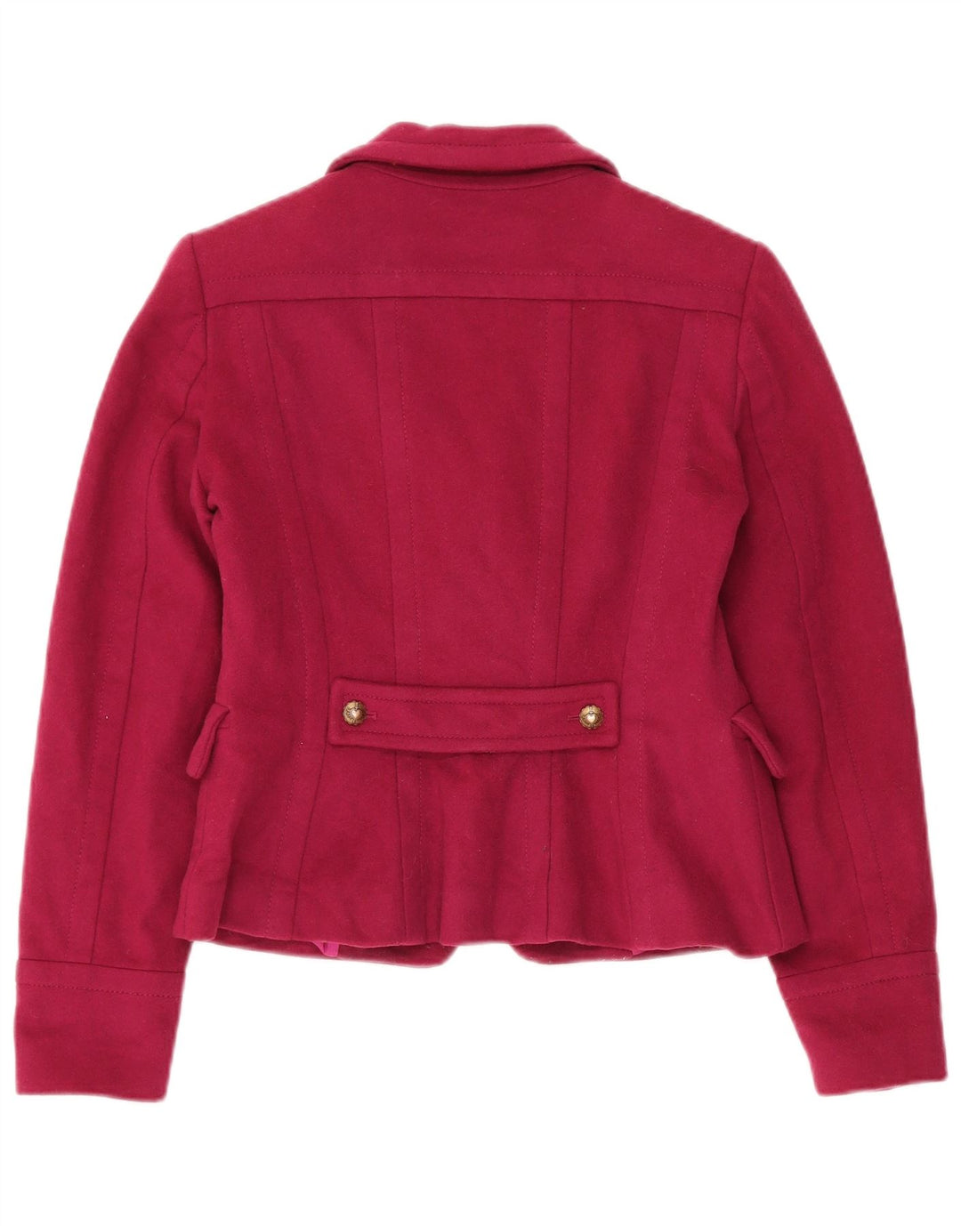 Giacca Blazer Doppiopetto Donna Gai Mattiolo IT 42 Lana Rosa Medio