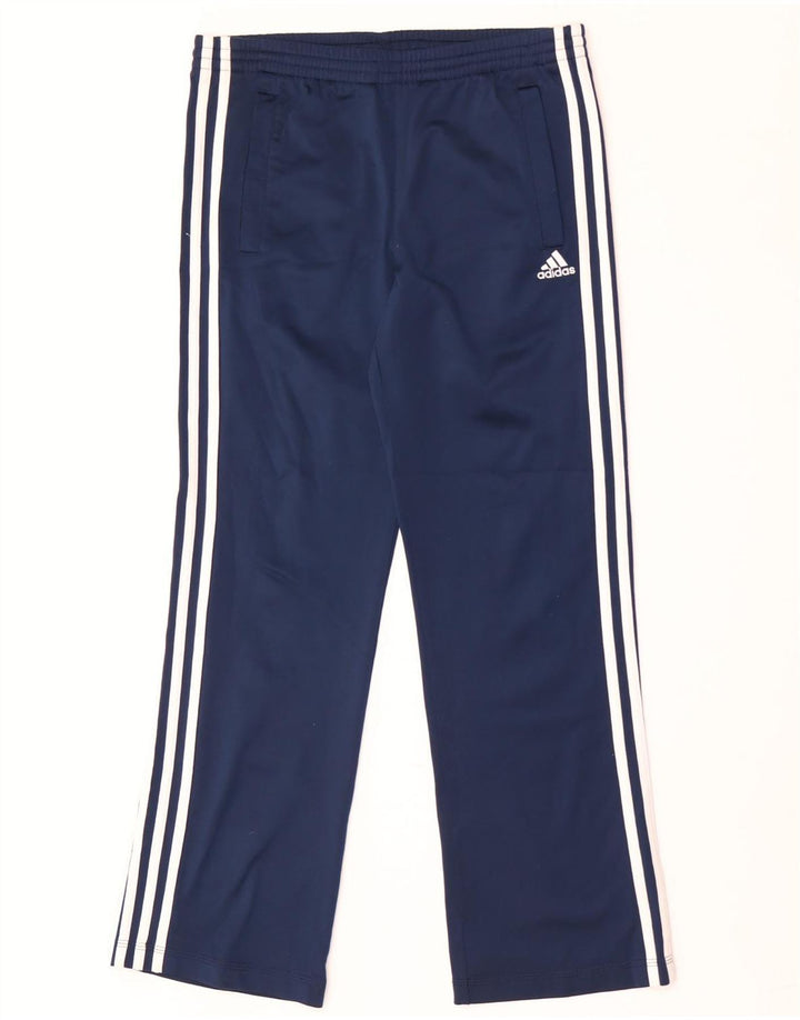 Pantaloni della tuta da ragazzo Nike 11-12 anni in poliestere blu navy