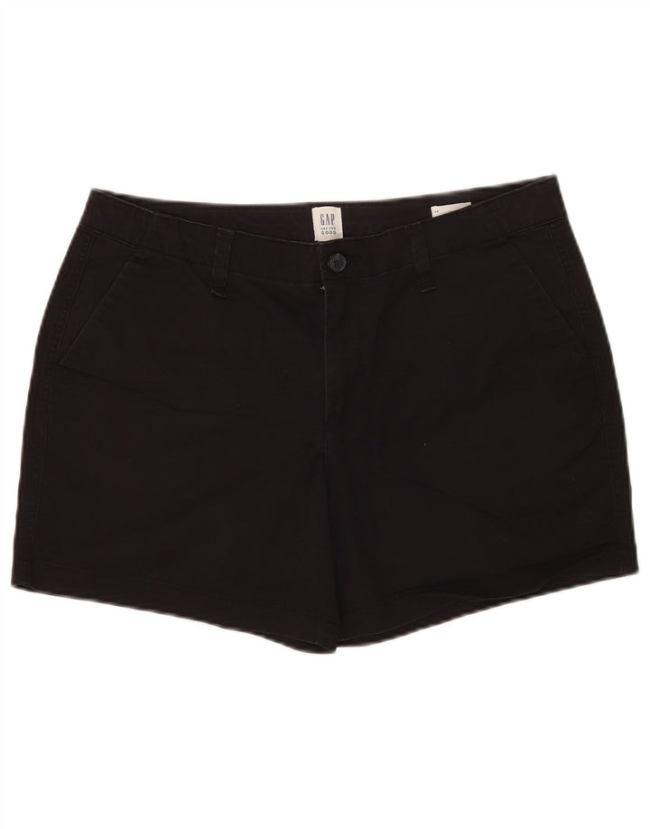 Pantaloncini chino da donna Gap US 10 Large W32 cotone nero