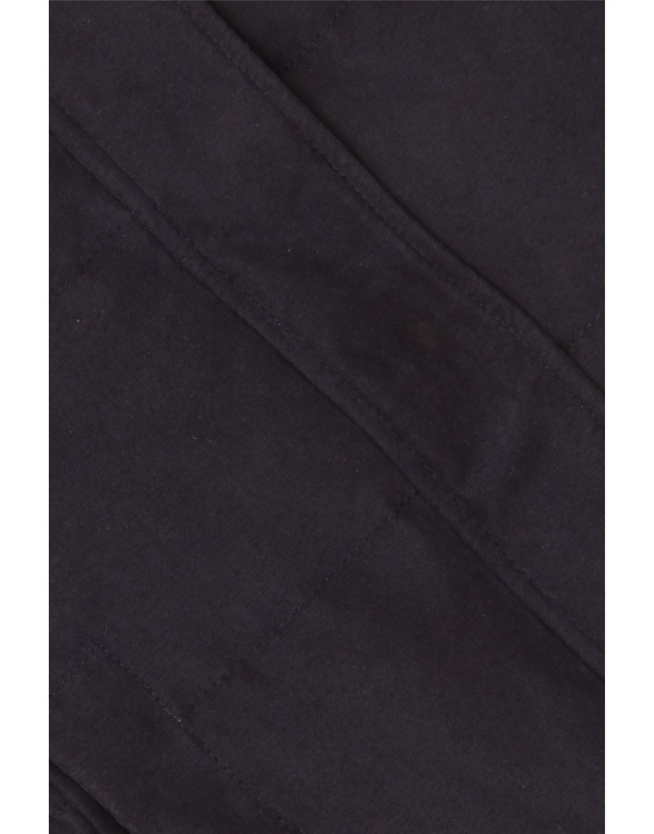 JOULES giacca imbottita da donna UK 14 grande poliestere blu navy