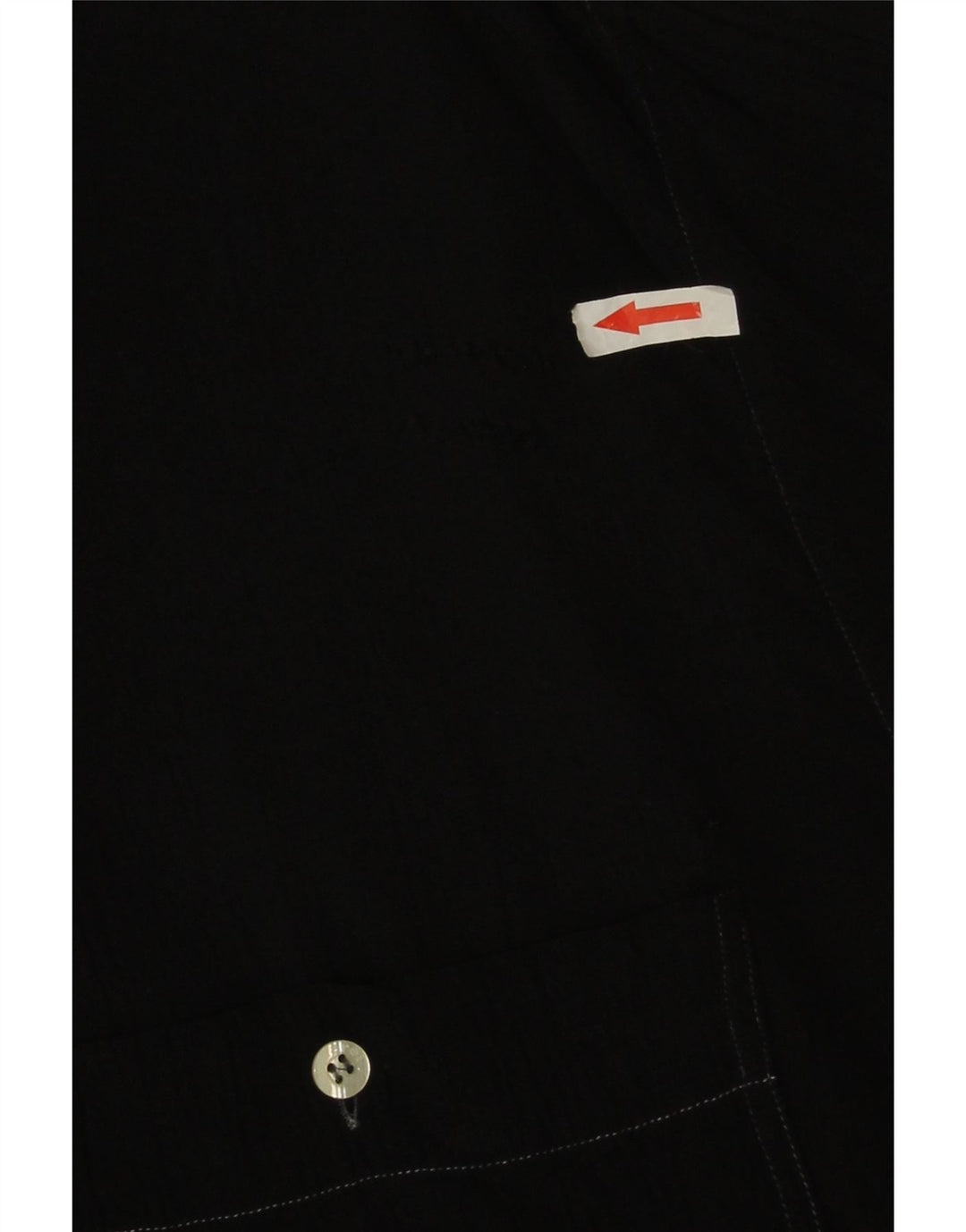 Camicia a maniche corte alta da uomo Cacharel XL nera