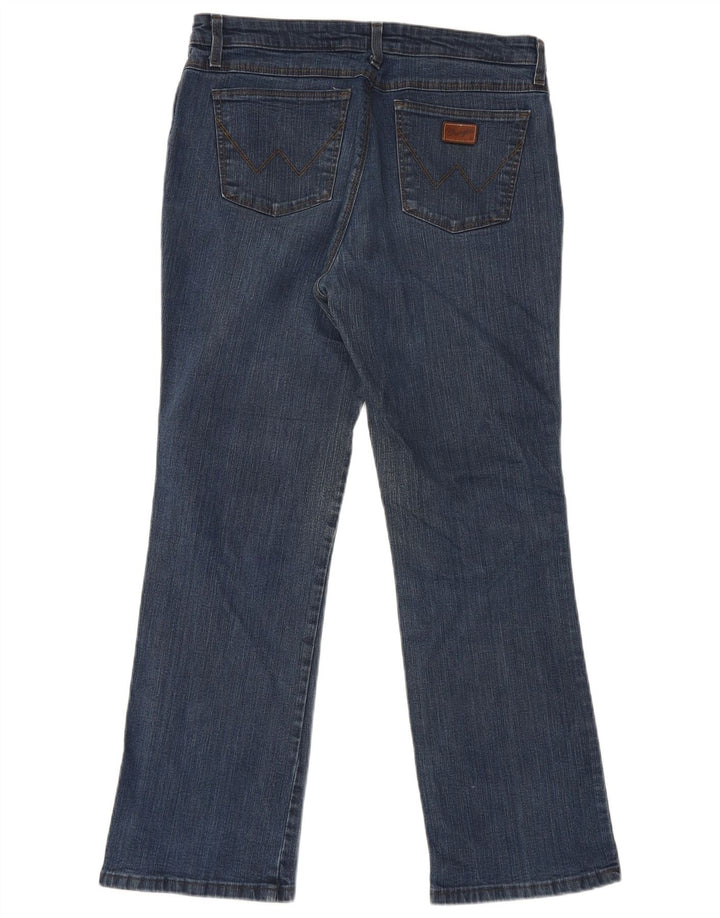 Jeans Bootcut da donna Wrangler W34 L30 cotone blu navy