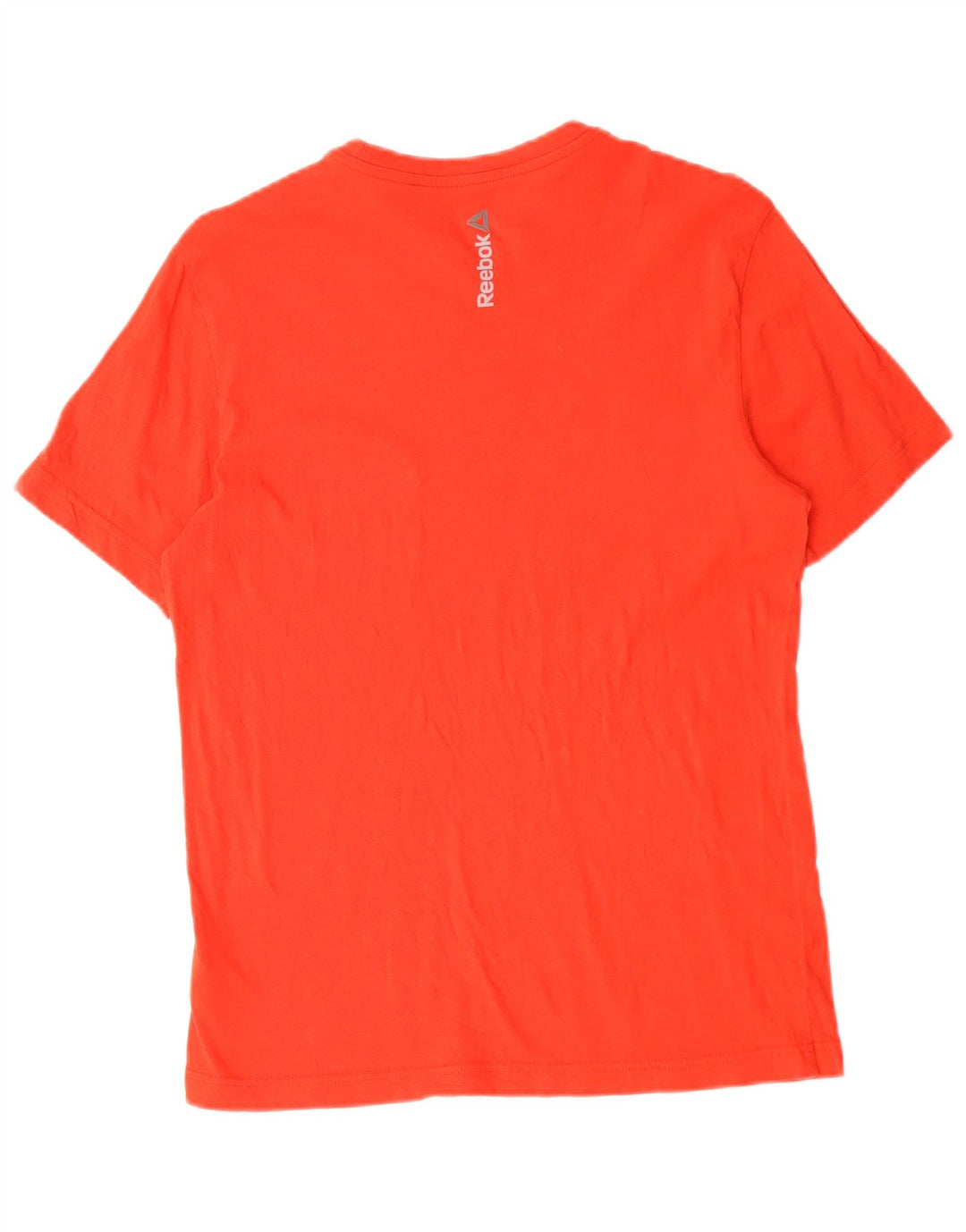 T-shirt grafica da uomo Reebok Top Small in cotone rosso