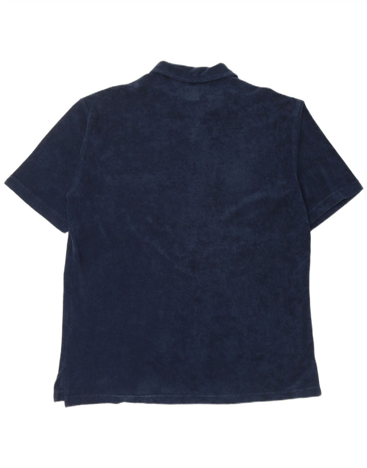 LEVI'S Camicia a maniche corte da uomo XL in cotone blu navy
