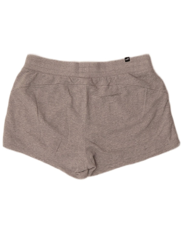 Pantaloncini sportivi da donna Puma UK 18 XL Cotone chiazzato grigio