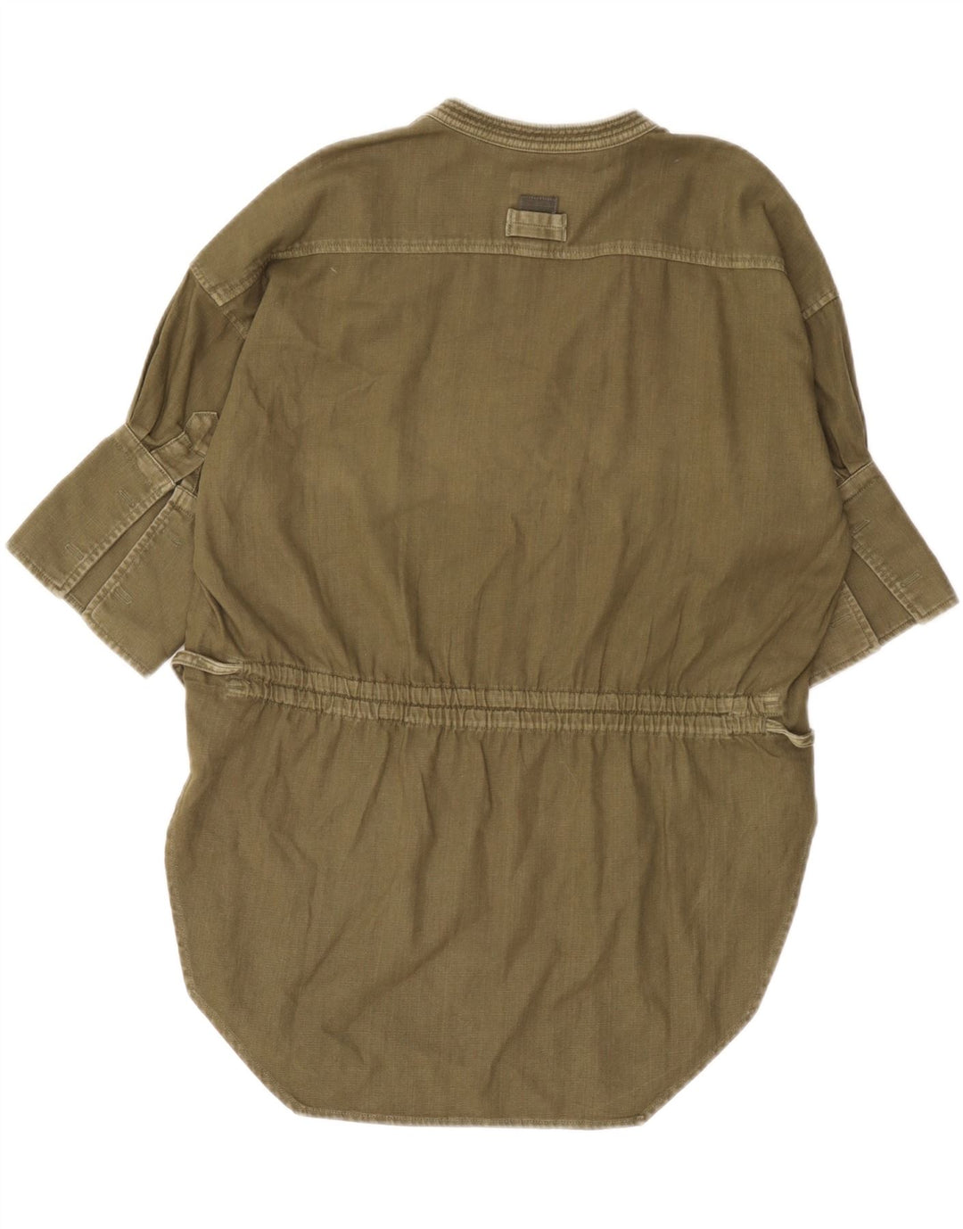Abito a tunica oversize da donna G-Star UK 10 piccolo cotone kaki