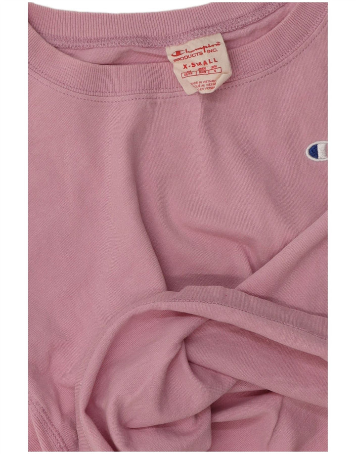 T-shirt corta da donna CHAMPION UK 6 XS Rosa
