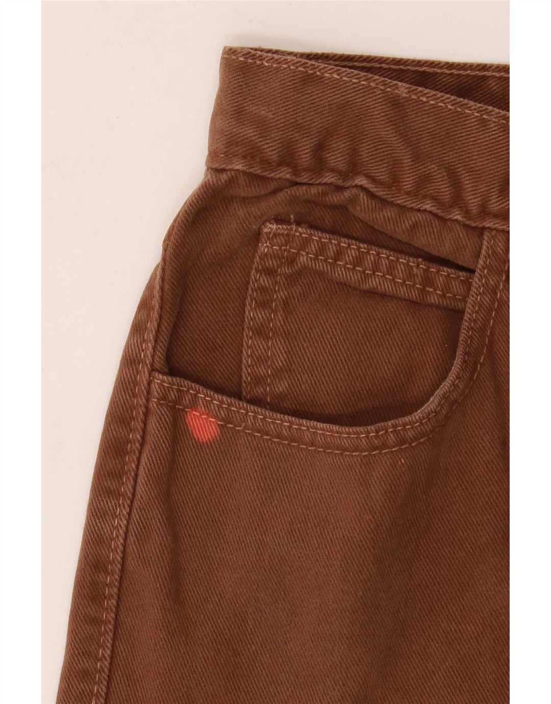 Jeans affusolati da uomo Guess W31 L28 in cotone marrone
