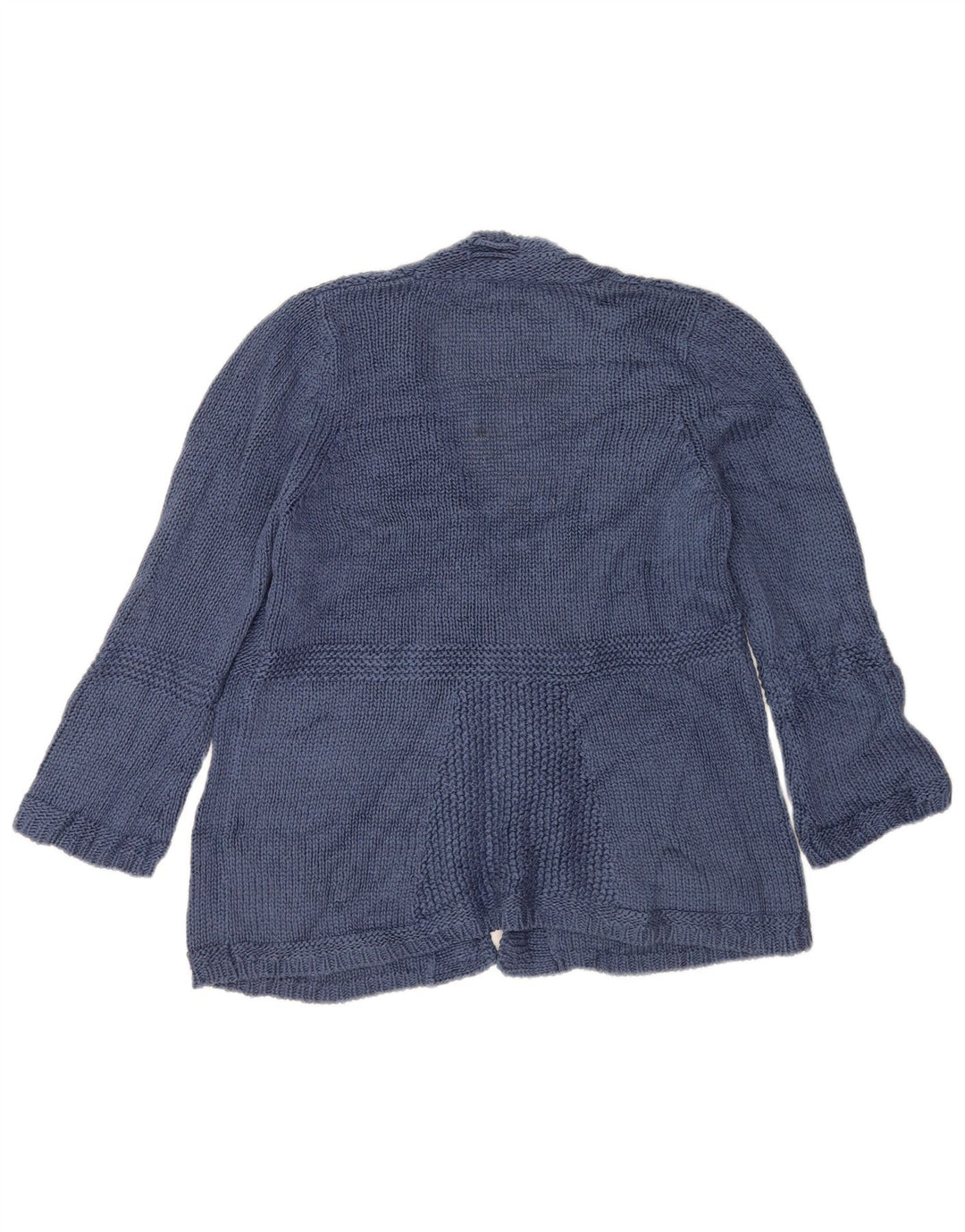 Maglione cardigan con maniche a 3/4 da donna Marks & Spencer UK 14 Blu medio