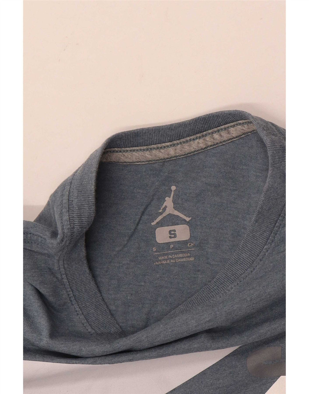 T-shirt grafica da uomo Jordan Top piccola grigia