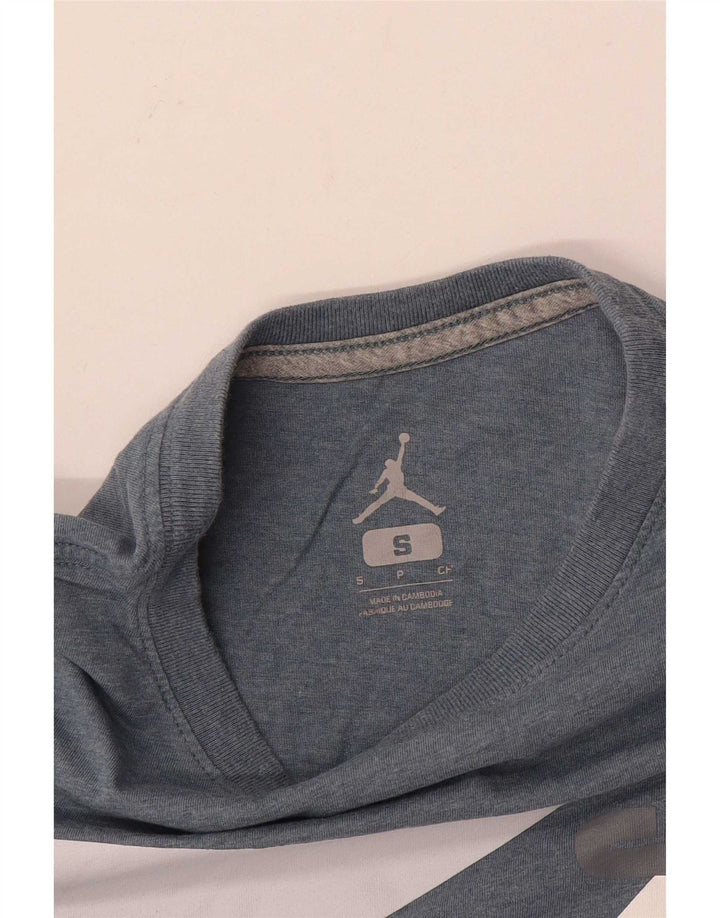 T-shirt grafica da uomo Jordan Top piccola grigia