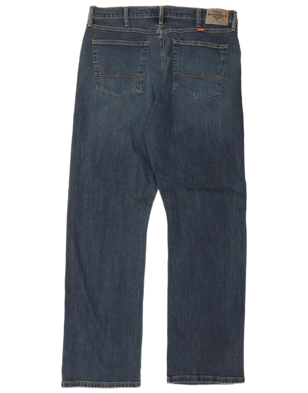 Jeans Wrangler da uomo con vestibilità rilassata Bootcut W36 L32 cotone blu navy
