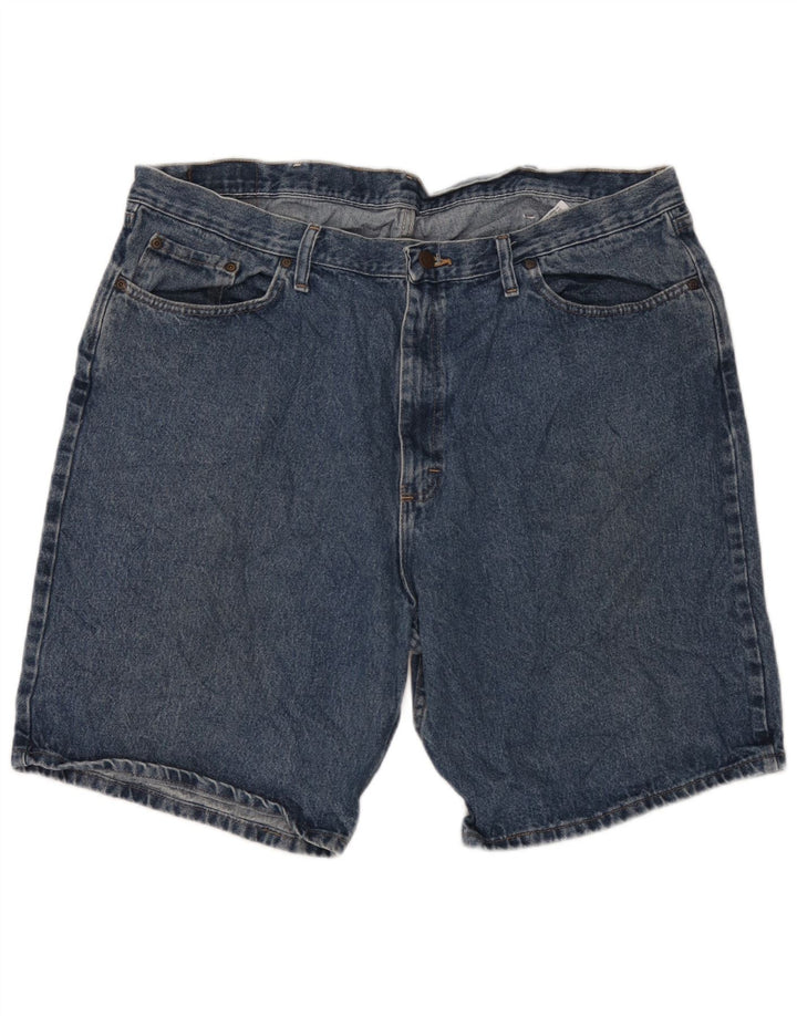 Pantaloncini di jeans da uomo Wrangler W42 2XL cotone blu