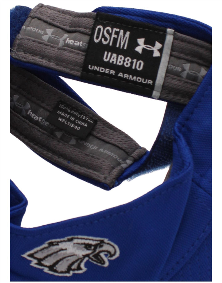 Cappellino con visiera grafica da uomo Under Armour, taglia unica, in poliestere blu