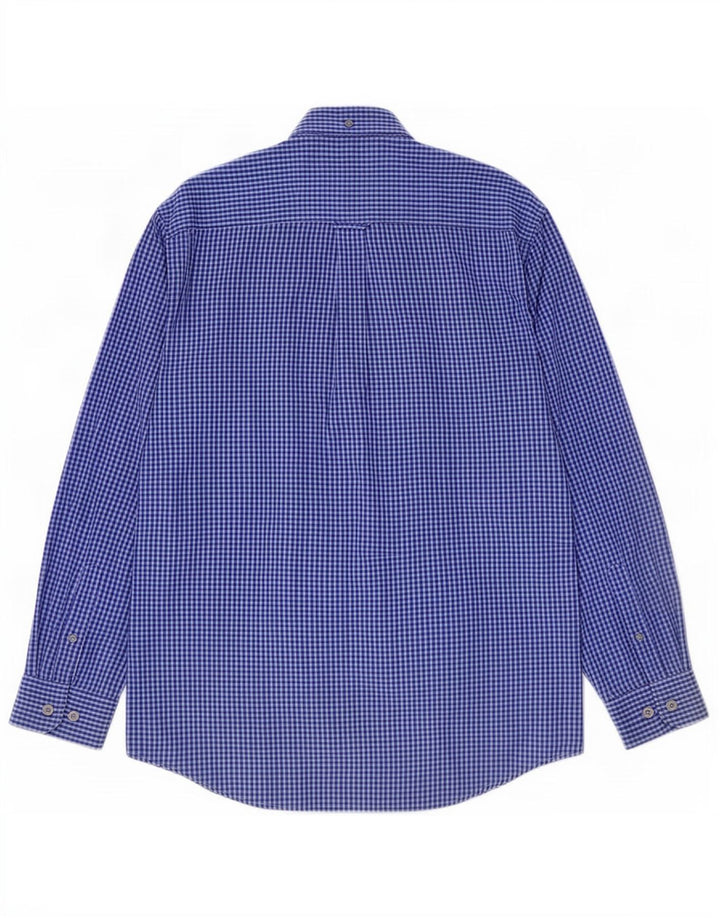 Camicia da uomo Ben Sherman a quadretti blu medio