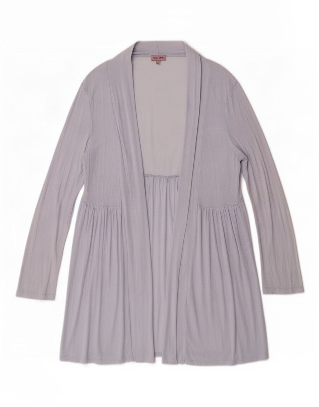 Top cardigan lungo da donna Phase Eight UK 12 Viscosa blu medio