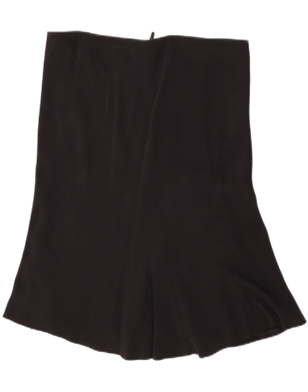 Gonna a trapezio da donna Alexander Mcqueen IT 46 grande W34 L25 nera classica