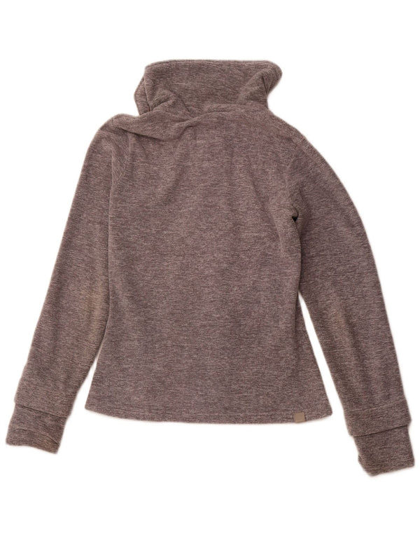 Giacca in pile grafica da donna BENCH UK 12 Poliestere grigio medio