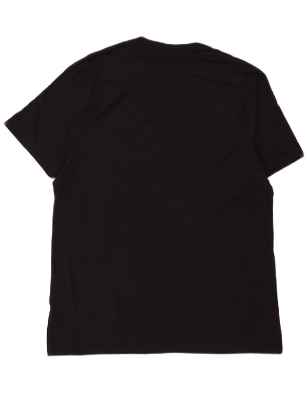 T-shirt grafica da uomo Dkny Top XL in cotone nero