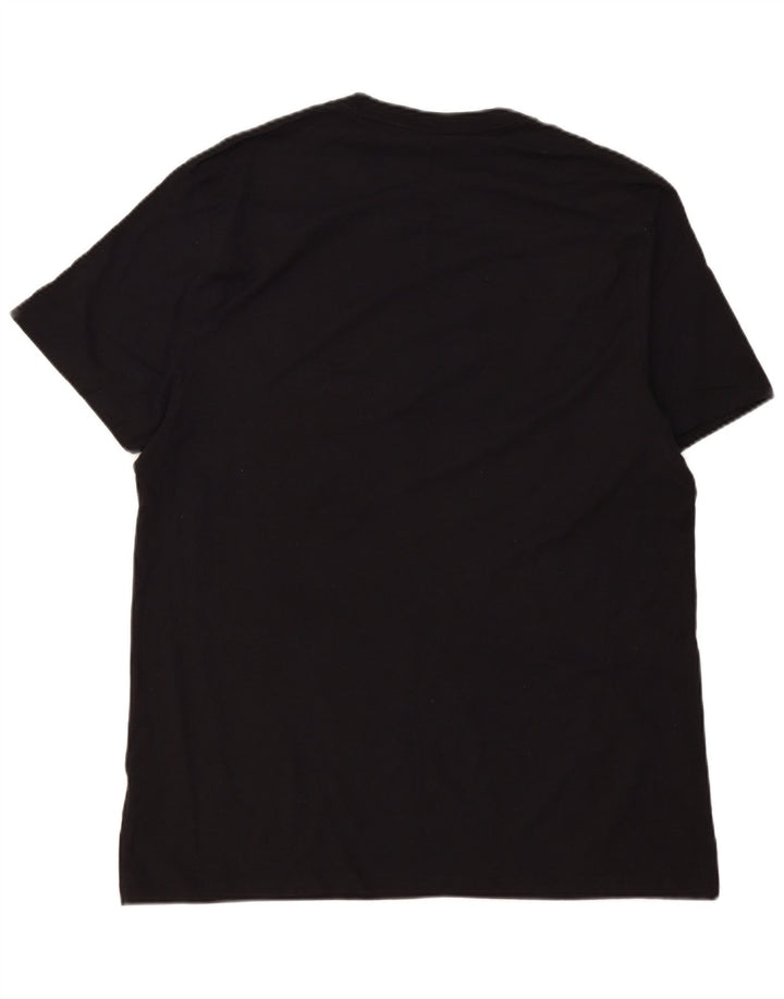 T-shirt grafica da uomo Dkny Top XL in cotone nero