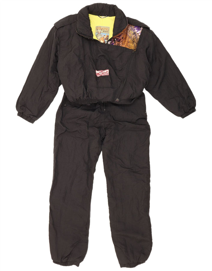 Tuta da sci da donna Stratos IT 42 Medium Black Nylon
