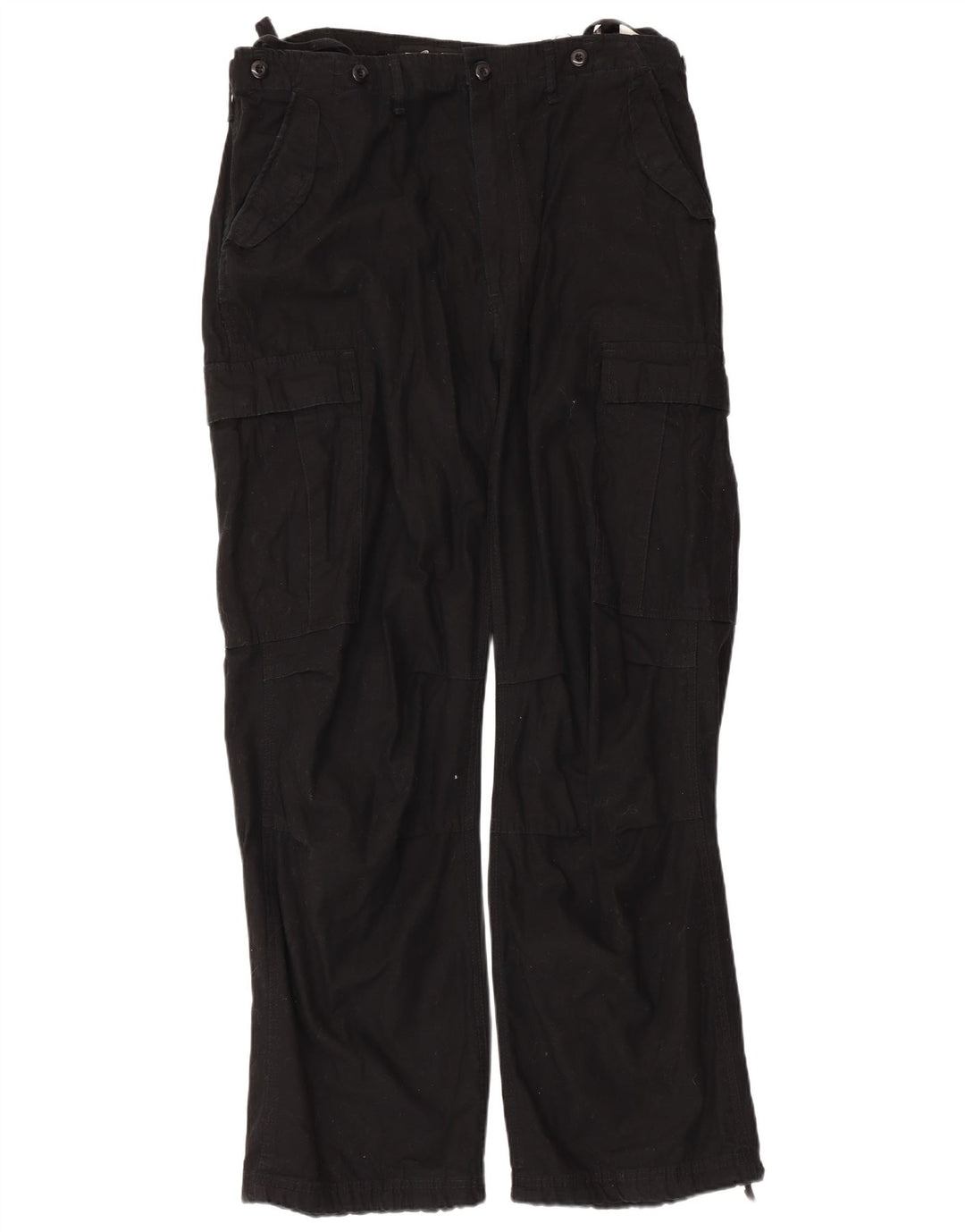 Pantaloni cargo dritti da uomo Brandit 3XL W40 L32 cotone nero