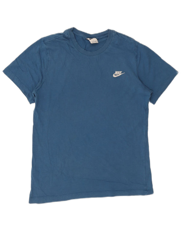 T-shirt Nike da uomo Top Small in cotone blu