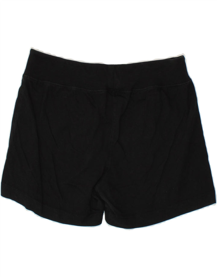 CHAMPION Womens Heritage Classics Sport Shorts UK 12 Medium Black Cotton Vintage Champion and Second-Hand Champion from Messina Hembry 