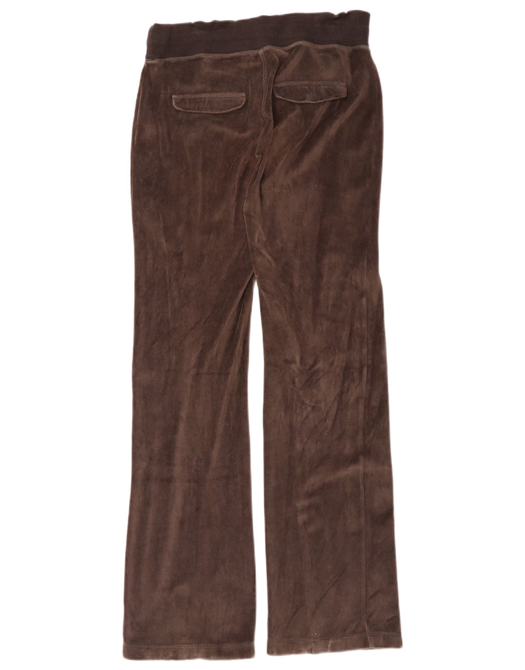 Pantaloni da tuta da donna in velluto ADIDAS EU 42 cotone marrone medio