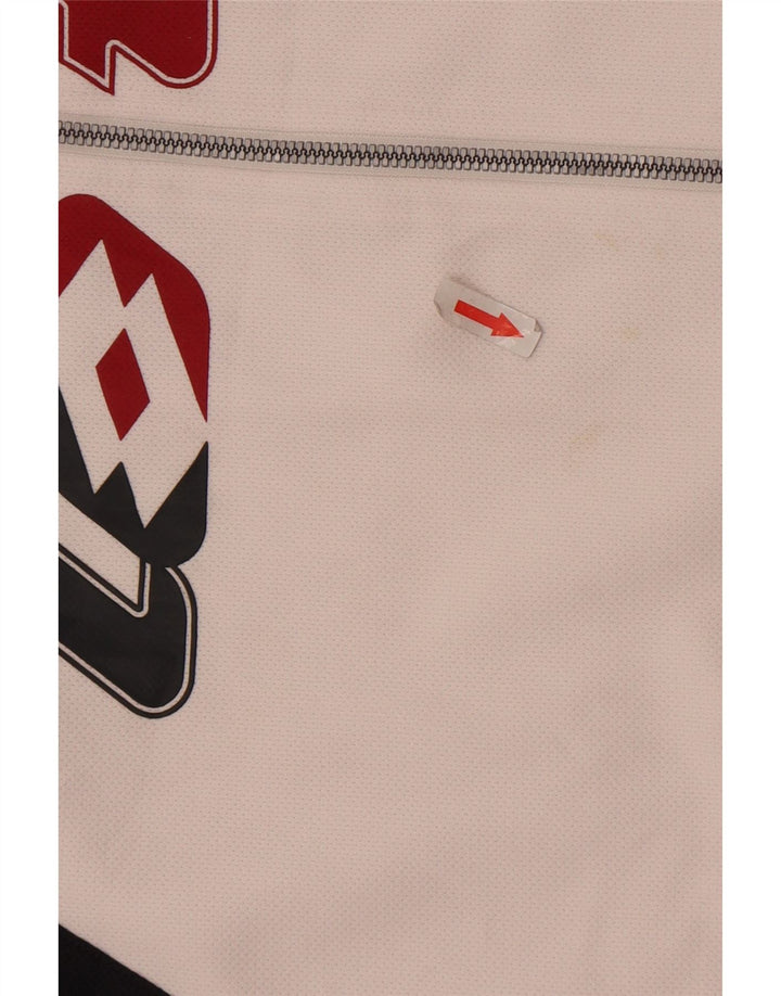 Tuta intera da uomo con grafica Lotto 2XL Poliestere color block bianco