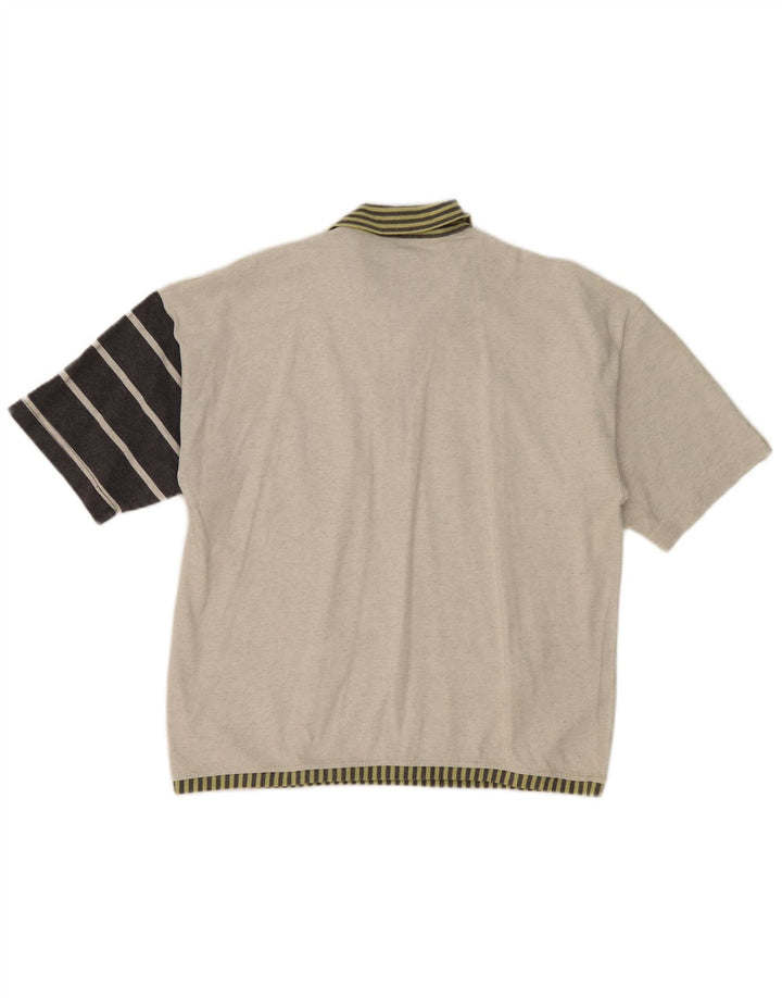 Polo da uomo Belfe IT 46 Small Grey Colourblock