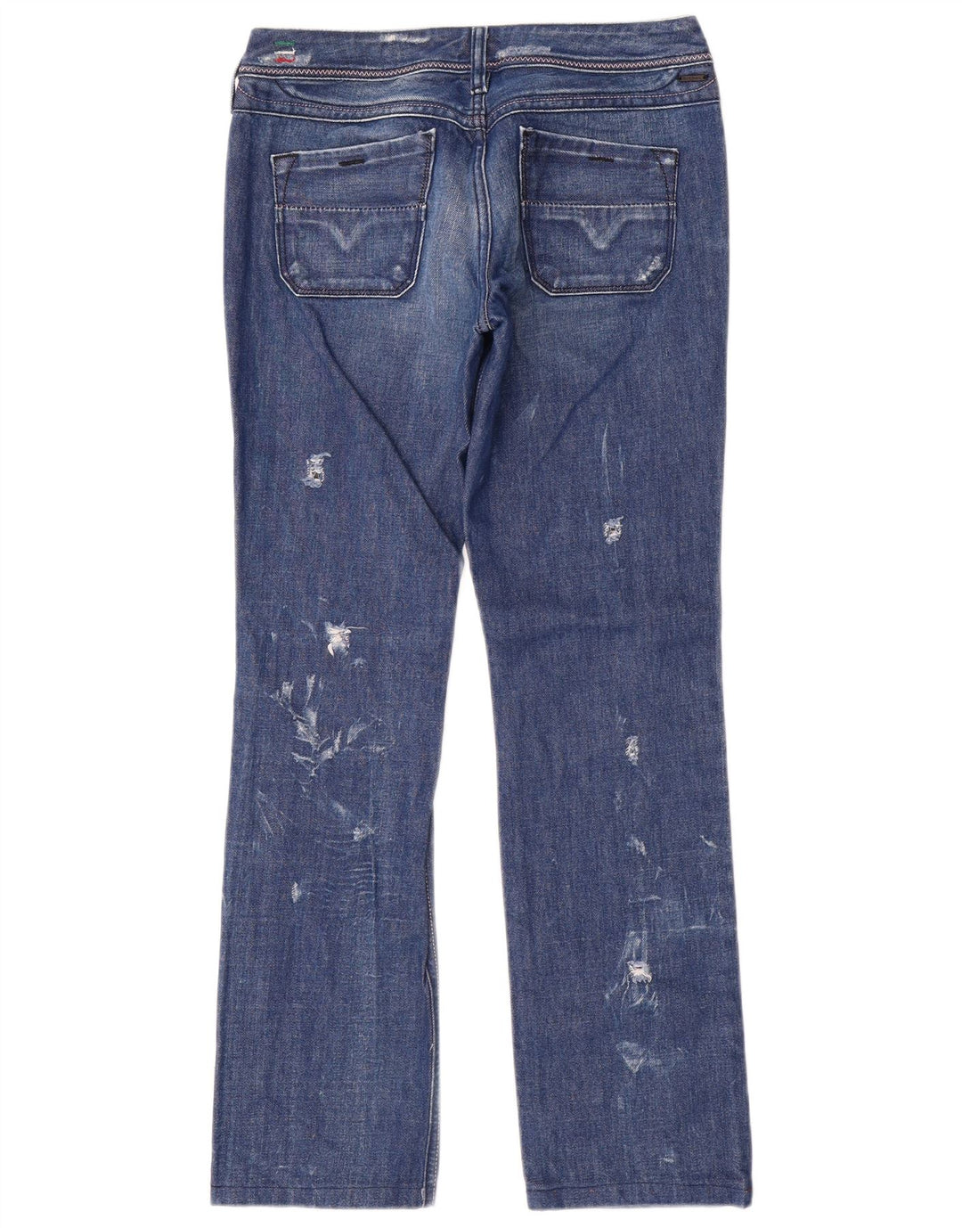 Jeans slim effetto consumato Lowky da donna Diesel W29 L30 cotone blu