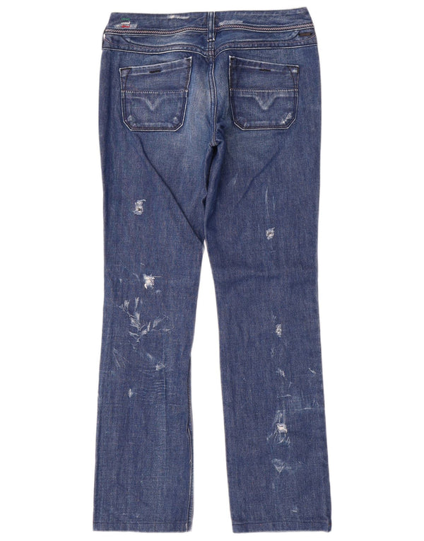 Jeans slim effetto consumato Lowky da donna Diesel W29 L30 cotone blu